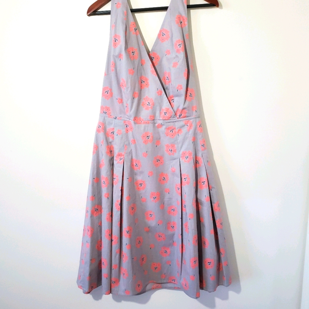 Boden halter dress size 10L